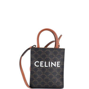 Celine Vertical Cabas Tote Triomphe #244352C10B